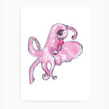 Load image into Gallery viewer, Octopus Pink Tones | Wall Art