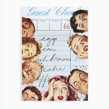 Load image into Gallery viewer, Guest Check Group Blue | Wall Art