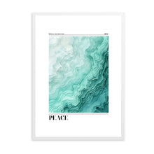 Load image into Gallery viewer, Peace Green Wave Effect | Wall Art