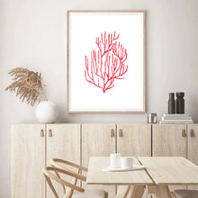 Load image into Gallery viewer, Coral Red | Wall Art