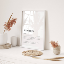 Load image into Gallery viewer, Valentine’s Definition White