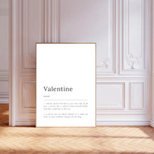 Load image into Gallery viewer, Valentine’s Definition White