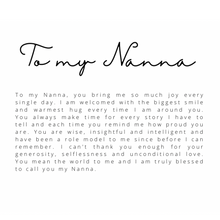 Load image into Gallery viewer, To My Nanna