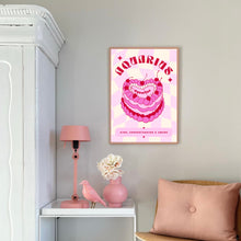 Load image into Gallery viewer, Aquarius Birthday Cake | Art Print