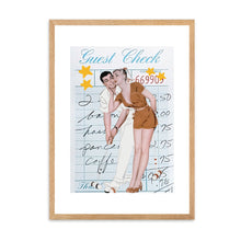 Load image into Gallery viewer, Guest Check Couple Putt Pink | Wall Art
