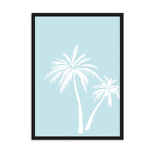 Load image into Gallery viewer, Palm Trees Blue | Wall Art