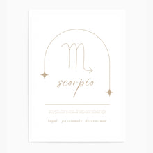 Load image into Gallery viewer, Scorpio Zodiac III