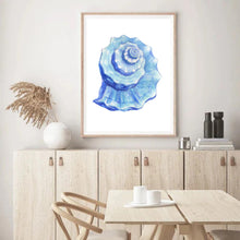 Load image into Gallery viewer, Seashell Blue II | Wall Art