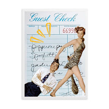 Load image into Gallery viewer, Guest Check Love Couple Blue II | Wall Art