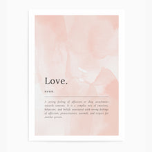 Load image into Gallery viewer, Love Definition II Pink