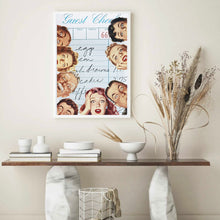 Load image into Gallery viewer, Guest Check Group Blue | Wall Art