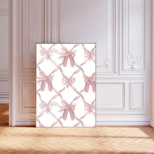 Load image into Gallery viewer, Pink Bow Coquette | Wall Art Print