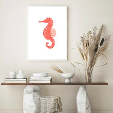 Load image into Gallery viewer, Seahorse Coral | Wall Art