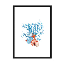 Load image into Gallery viewer, Coral Blue & Orange Tones | Wall Art