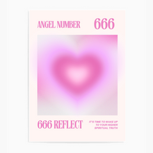 Load image into Gallery viewer, Angel Number 666 Reflect Heart Aura
