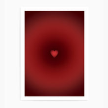 Load image into Gallery viewer, Glowing Love Heart II | Wall Art Print