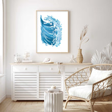 Load image into Gallery viewer, Waves Blue II | Wall Art
