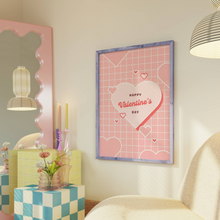 Load image into Gallery viewer, Happy Valentine’s Day Pink Hearts