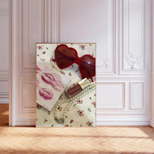 Load image into Gallery viewer, Red Heart Glasses | Wall Art Print