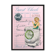 Load image into Gallery viewer, Guest Check Cocktail Disco Pink | Wall Art