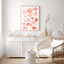 Load image into Gallery viewer, Seashells Coral | Wall Art