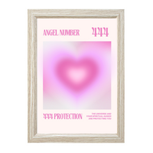 Load image into Gallery viewer, Angel Number 444 Protection Heart Aura