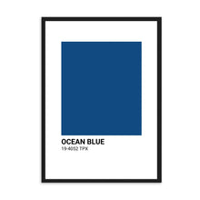 Load image into Gallery viewer, Ocean Blue Colour Swatch | Wall Art