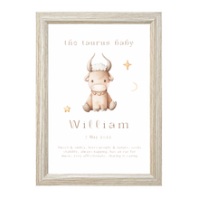 Load image into Gallery viewer, Personalised The Taurus Baby