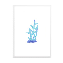 Load image into Gallery viewer, Coral Blue | Wall Art