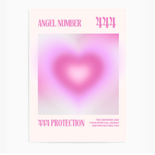Load image into Gallery viewer, Angel Number 444 Protection Heart Aura