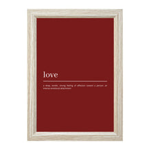 Load image into Gallery viewer, Love Definition Red