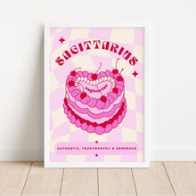 Load image into Gallery viewer, Sagittarius Birthday Cake | Art Print