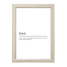 Load image into Gallery viewer, Love Definition I White