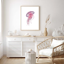 Load image into Gallery viewer, Jellyfish Pink Tones | Wall Art