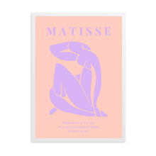 Load image into Gallery viewer, Matisse Lilac & Pink | Wall Art