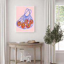 Load image into Gallery viewer, Shopping Bag Pink | Wall Art