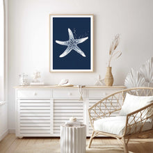 Load image into Gallery viewer, Starfish Ocean Blue I | Wall Art
