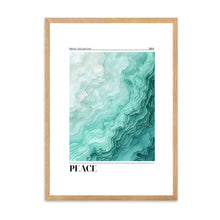 Load image into Gallery viewer, Peace Green Wave Effect | Wall Art