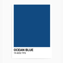 Load image into Gallery viewer, Ocean Blue Colour Swatch | Wall Art