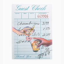 Load image into Gallery viewer, Guest Check Cheers Blue III | Wall Art