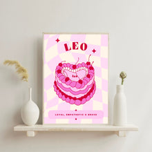 Load image into Gallery viewer, Leo Birthday Cake | Art Print