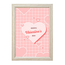 Load image into Gallery viewer, Happy Valentine’s Day Pink Hearts