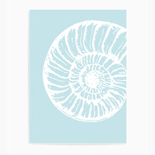 Load image into Gallery viewer, Seashell Blue Big | Wall Art