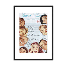 Load image into Gallery viewer, Guest Check Group Blue | Wall Art