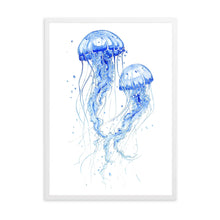Load image into Gallery viewer, Jellyfish Blue I | Wall Art