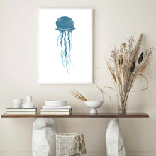 Load image into Gallery viewer, Jellyfish Blue I | Wall Art