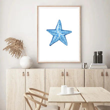 Load image into Gallery viewer, Starfish Blue | Wall Art