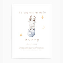 Load image into Gallery viewer, Personalised The Capricorn Baby
