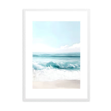 Load image into Gallery viewer, Crashing Waves Blue II | Wall Art