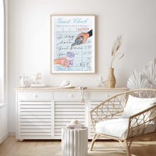 Load image into Gallery viewer, Guest Check Cheers Blue II | Wall Art